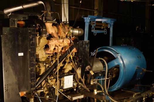 John Deere 4-Cylinder 4.5L Diesel Engine with GE Dynamometer